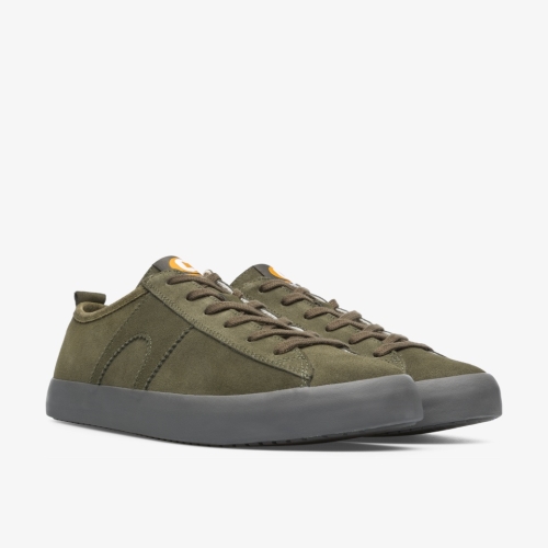 Camper Imar Mens Sneakers US-69954 Olive Green Outlet USA